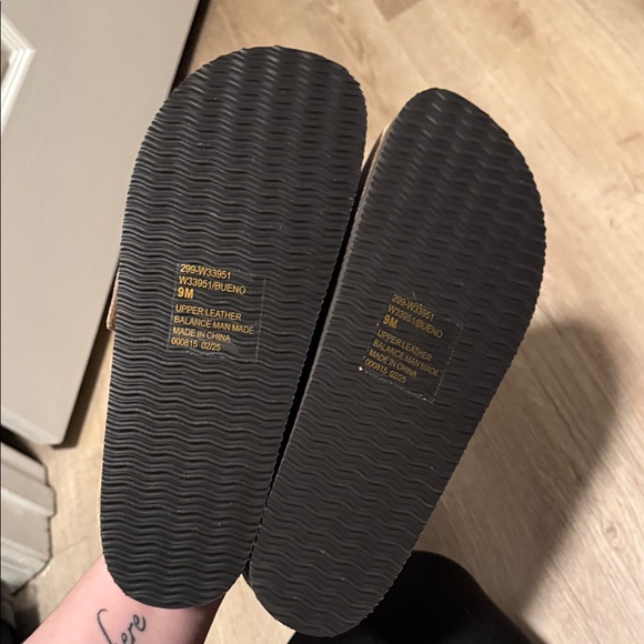 White Mountain Taupe Suede Buckle Clog Mules - Picture 6 of 6